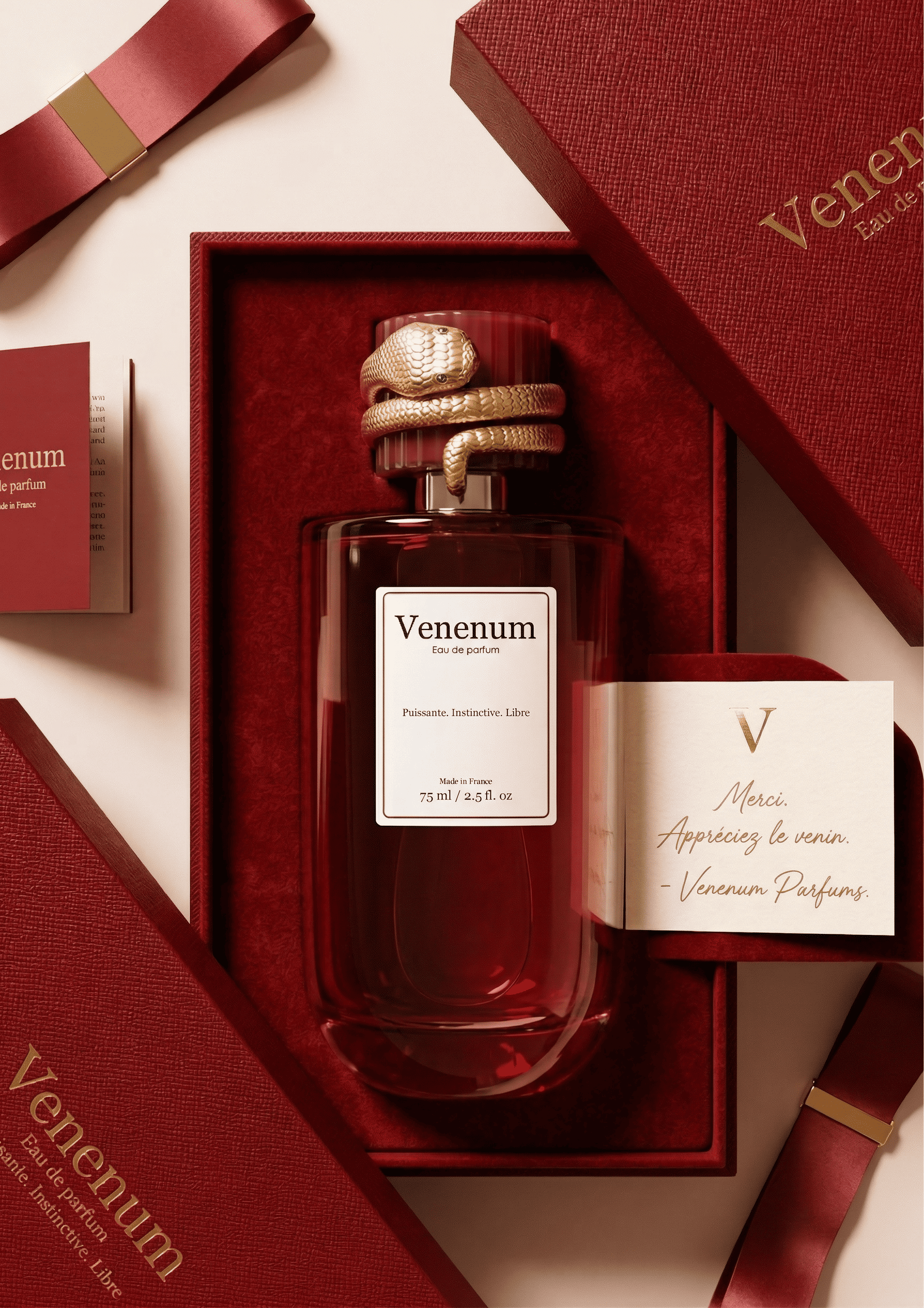 Flacon de parfum Venenum